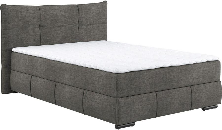 Mr. Couch Boxspring Brewdley met bedkist incl. matras Topmatras en sierkussen in verschillende hardheden beschikbaar - Foto 2