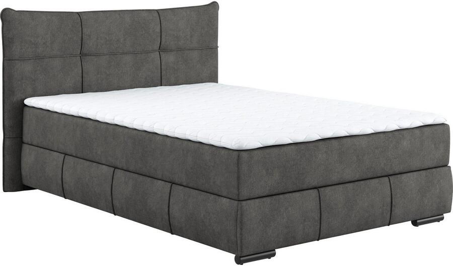 Mr. Couch Boxspring Brewdley met bedkist incl. matras Topmatras en sierkussen in verschillende hardheden beschikbaar - Foto 2