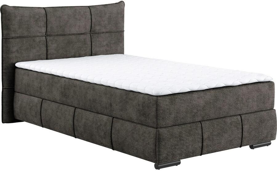 Mr. Couch Boxspring Brewdley met bedkist incl. matras Topmatras en sierkussen in verschillende hardheden beschikbaar - Foto 2