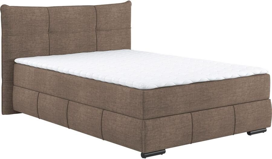 Mr. Couch Boxspring Brewdley met bedkist incl. matras Topmatras en sierkussen in verschillende hardheden beschikbaar - Foto 2