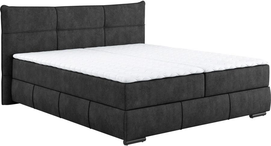 Mr. Couch Boxspring Brewdley met bedkist incl. matras Topmatras en sierkussen in verschillende hardheden beschikbaar - Foto 2