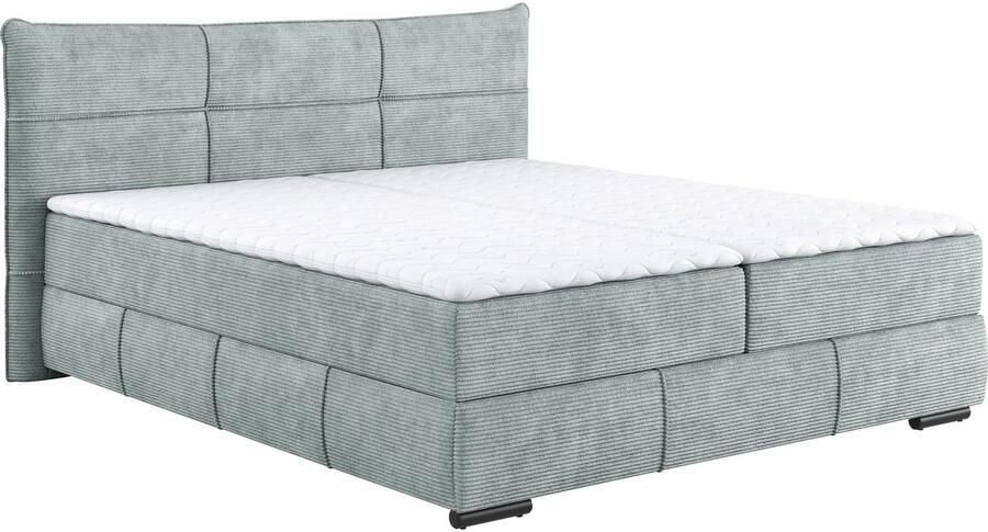 Mr. Couch Boxspring Brewdley met bedkist incl. matras Topmatras en sierkussen in verschillende hardheden beschikbaar - Foto 2