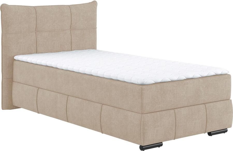 Mr. Couch Boxspring Brewdley met bedkist incl. matras Topmatras en sierkussen in verschillende hardheden beschikbaar - Foto 2