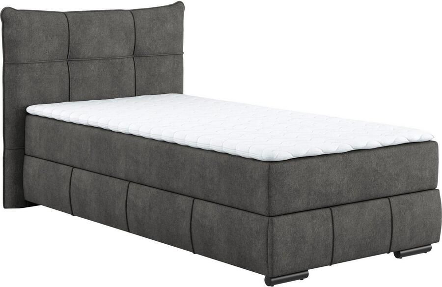 Mr. Couch Boxspring Brewdley met bedkist incl. matras Topmatras en sierkussen in verschillende hardheden beschikbaar - Foto 2