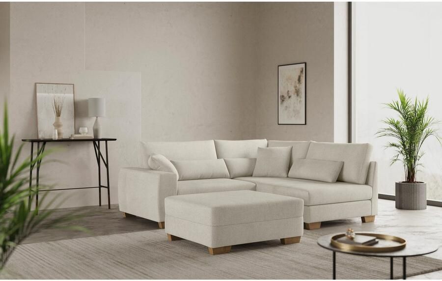 Mr. Couch Hocker Helena Met vering optioneel met DuraSpring pocketvering - Foto 2