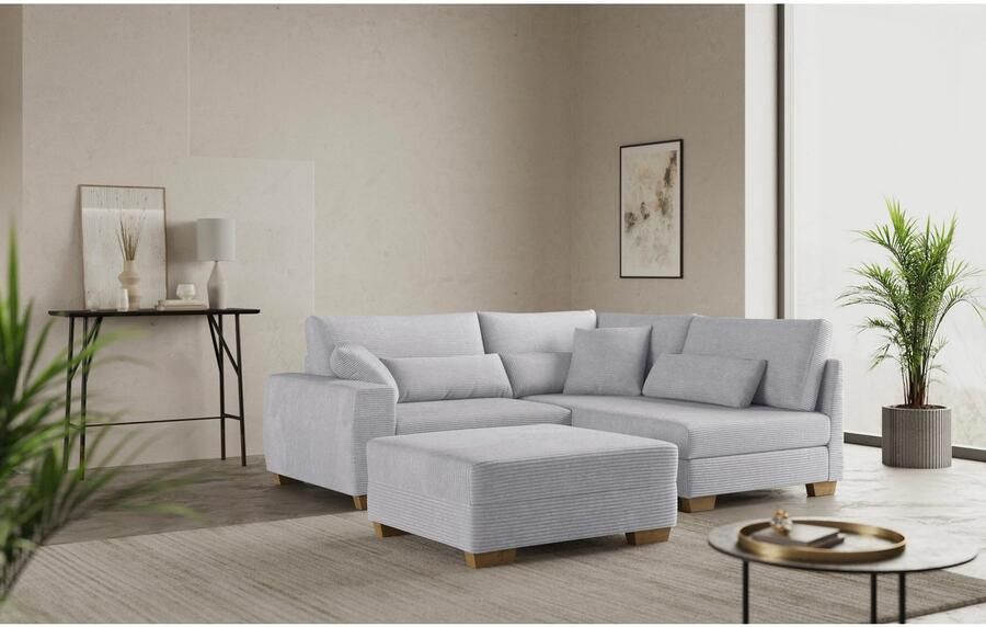 Mr. Couch Hocker Helena Met vering optioneel met DuraSpring pocketvering - Foto 2