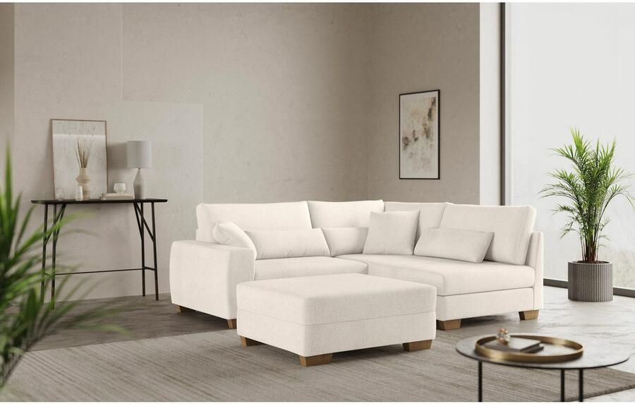 Mr. Couch Hocker Helena Met vering optioneel met DuraSpring pocketvering - Foto 2