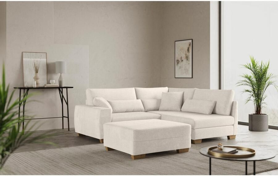 Mr. Couch Hocker Helena Met vering optioneel met DuraSpring pocketvering - Foto 2