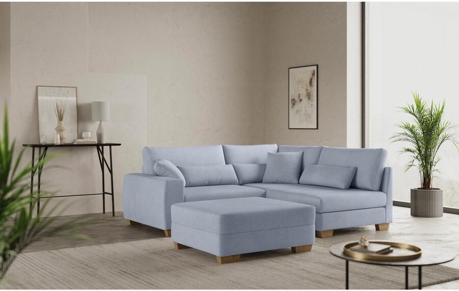 Mr. Couch Hocker Helena Met vering optioneel met DuraSpring pocketvering - Foto 2