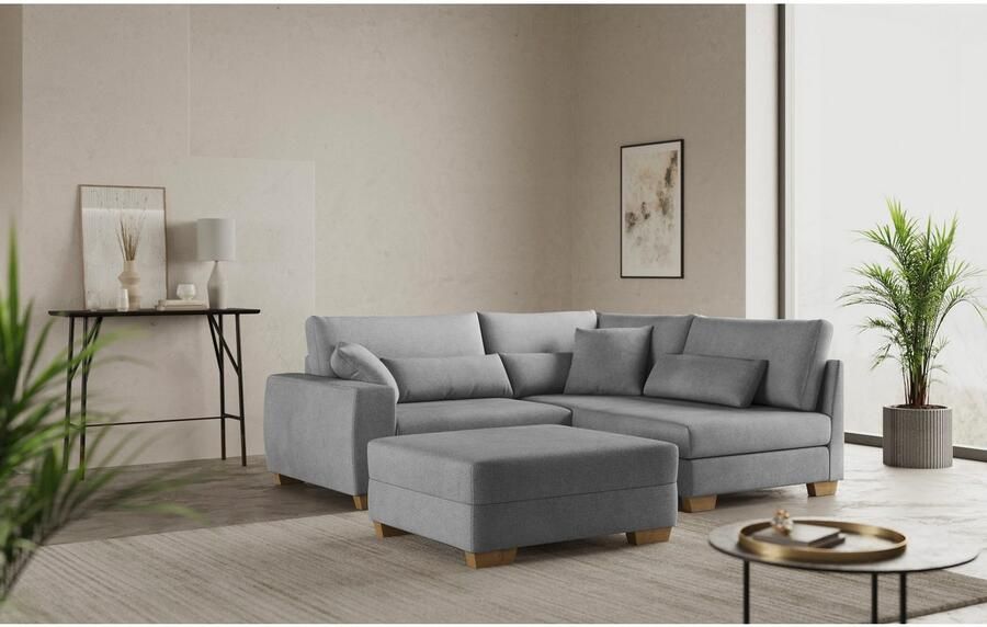 Mr. Couch Hocker Helena Met vering optioneel met DuraSpring pocketvering - Foto 2