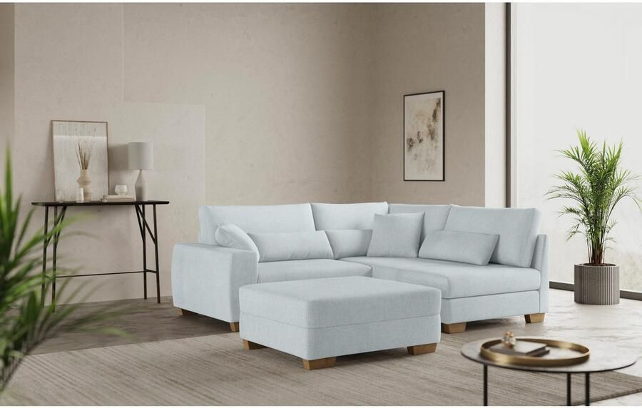 Mr. Couch Hocker Helena Met vering optioneel met DuraSpring pocketvering - Foto 2