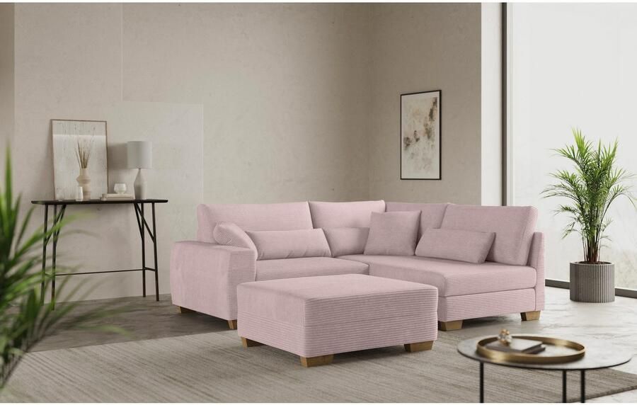 Mr. Couch Hocker Helena Met vering optioneel met DuraSpring pocketvering - Foto 2