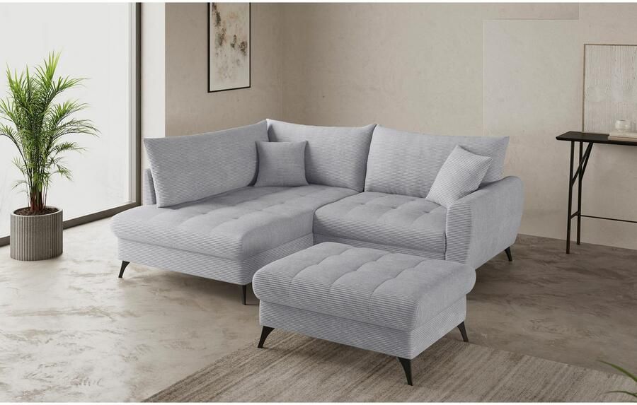 Mr. Couch Hockerbank Blackburn II Geschikt voor de set optioneel met koudschuim