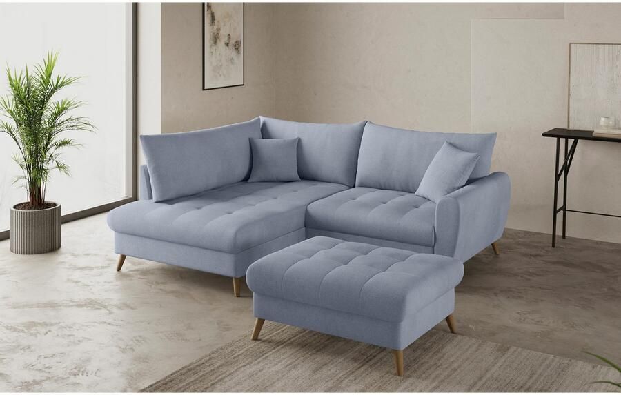 Mr. Couch Hockerbank Blackburn II Geschikt voor de set optioneel met koudschuim