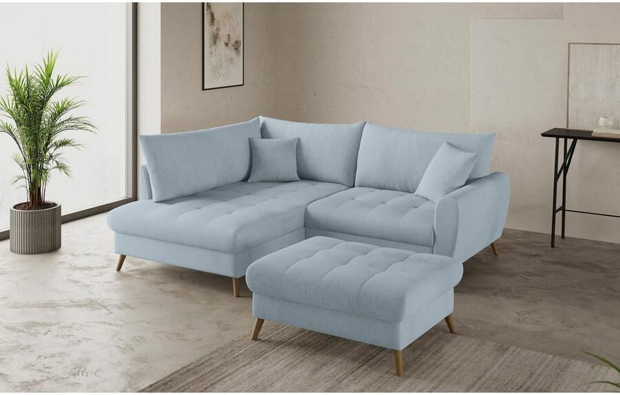 Mr. Couch Hockerbank Blackburn II Past bij de set met koudschuim tot 140 kg belastbaar