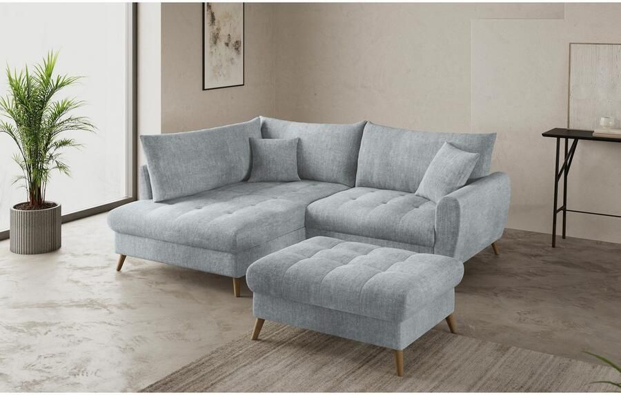 Mr. Couch Hockerbank Blackburn II Geschikt voor de set optioneel met koudschuim