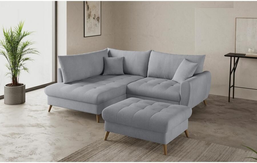 Mr. Couch Hockerbank Blackburn II Geschikt voor de set optioneel met koudschuim