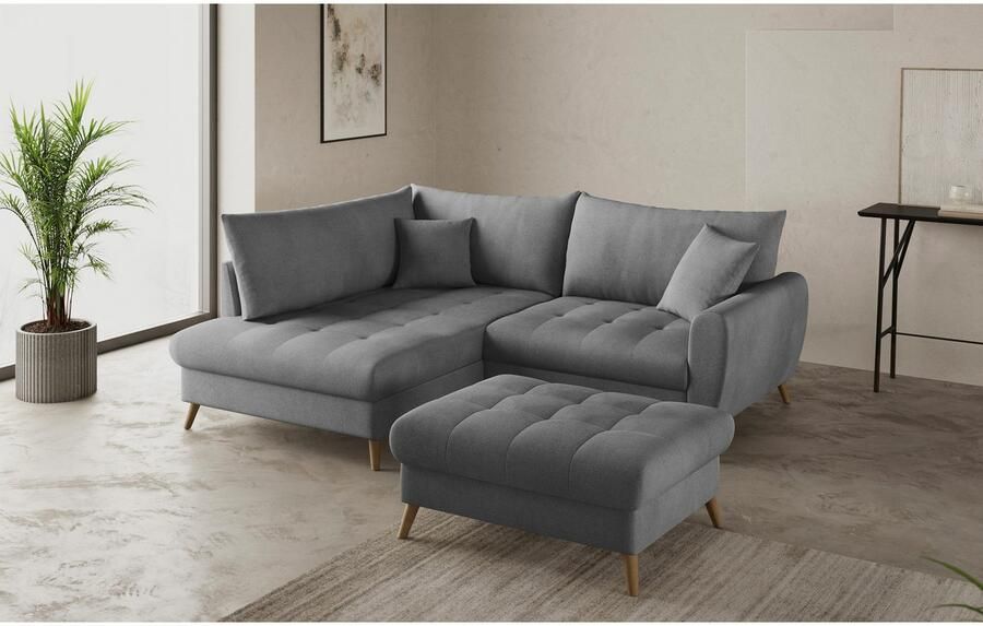 Mr. Couch Hockerbank Blackburn II Past bij de set met koudschuim tot 140 kg belastbaar