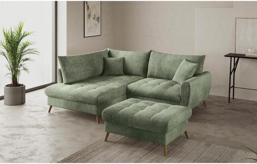 Mr. Couch Hockerbank Blackburn II Geschikt voor de set optioneel met koudschuim