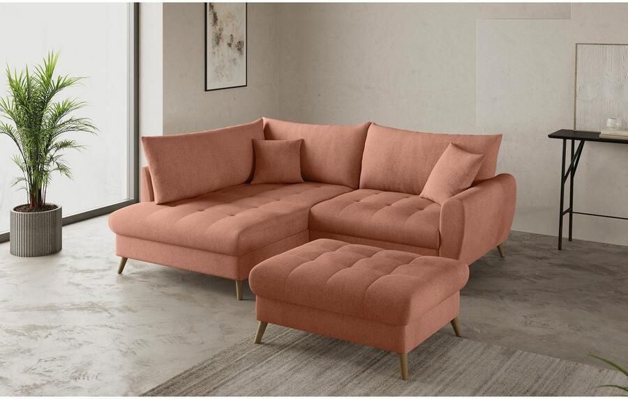 Mr. Couch Hockerbank Blackburn II Geschikt voor de set optioneel met koudschuim