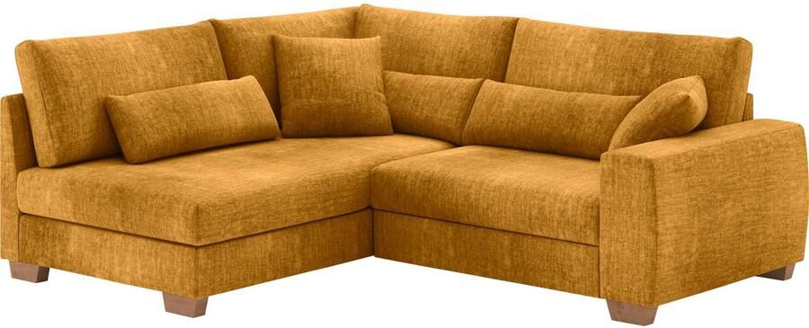 Mr. Couch Hoekbank Helena L-vorm Met pocketvering optioneel met slaapfunctie en pocketvering