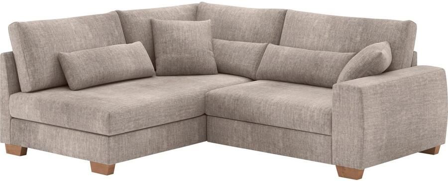Mr. Couch Hoekbank Helena L-vorm Met pocketvering optioneel met slaapfunctie en pocketvering