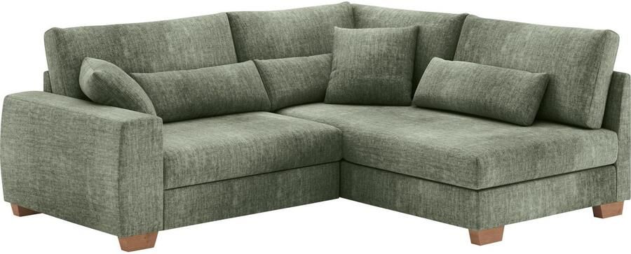 Mr. Couch Hoekbank Helena L-vorm Met pocketvering optioneel met slaapfunctie en pocketvering