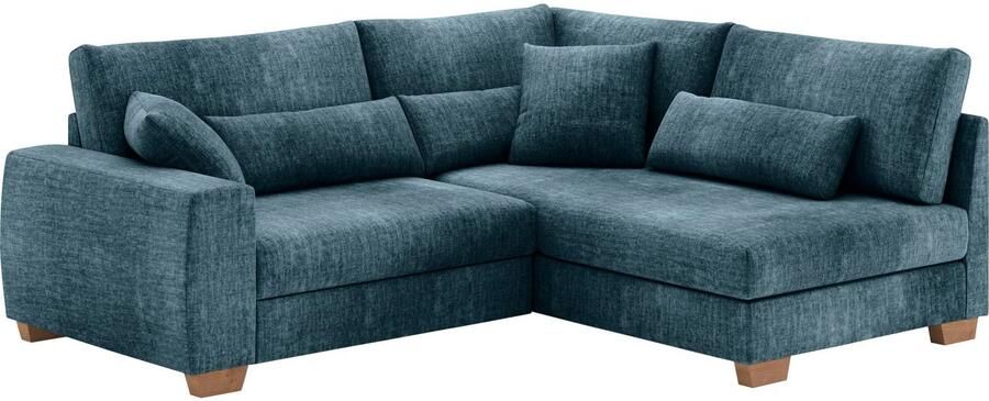 Mr. Couch Hoekbank Helena L-vorm Met pocketvering optioneel met slaapfunctie en pocketvering