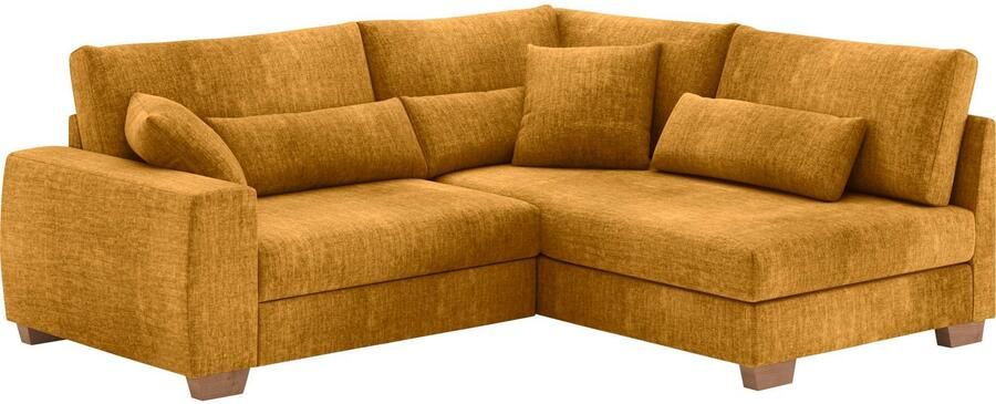 Mr. Couch Hoekbank Helena L-vorm Met pocketvering optioneel met slaapfunctie en pocketvering