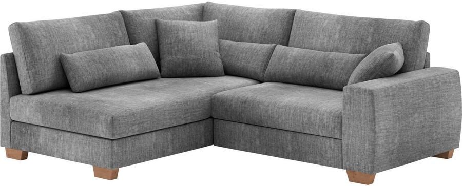 Mr. Couch Hoekbank Helena L-vorm Met pocketvering optioneel met slaapfunctie en pocketvering