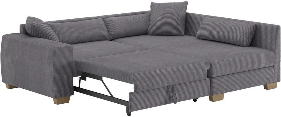 Mr. Couch Hoekbank Helena L-vorm met pocketvering optioneel met slaapfunctie - Foto 3