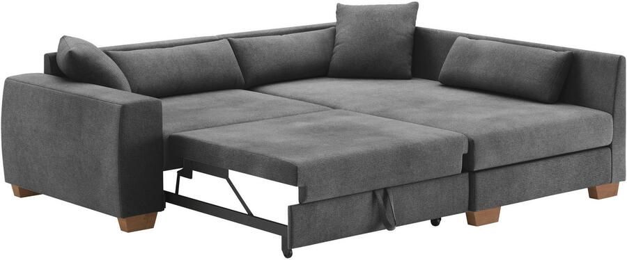 Mr. Couch Hoekbank Helena L-vorm met pocketvering optioneel met slaapfunctie - Foto 4