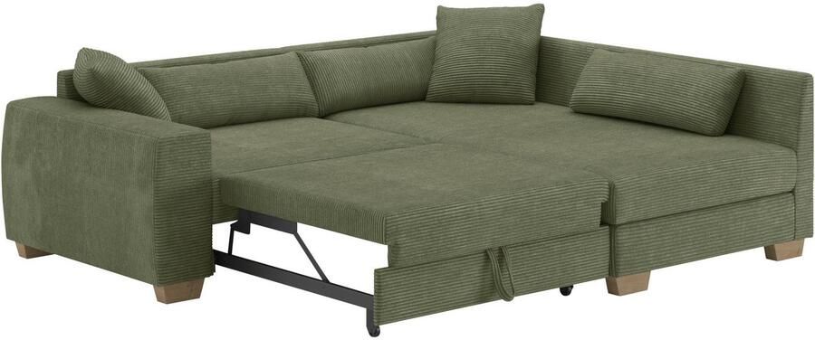 Mr. Couch Hoekbank Helena L-vorm met pocketvering optioneel met slaapfunctie - Foto 3