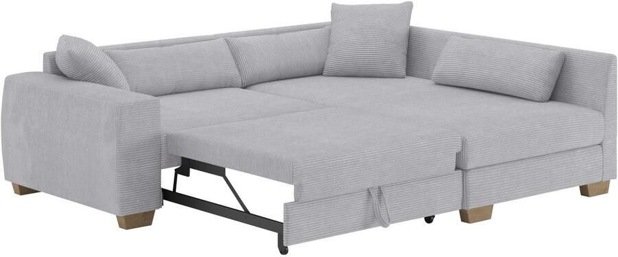 Mr. Couch Hoekbank Helena L-vorm met pocketvering optioneel met slaapfunctie - Foto 3