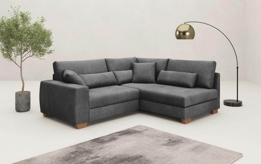Mr. Couch Hoekbank Helena L-vorm met pocketvering optioneel met slaapfunctie - Foto 2
