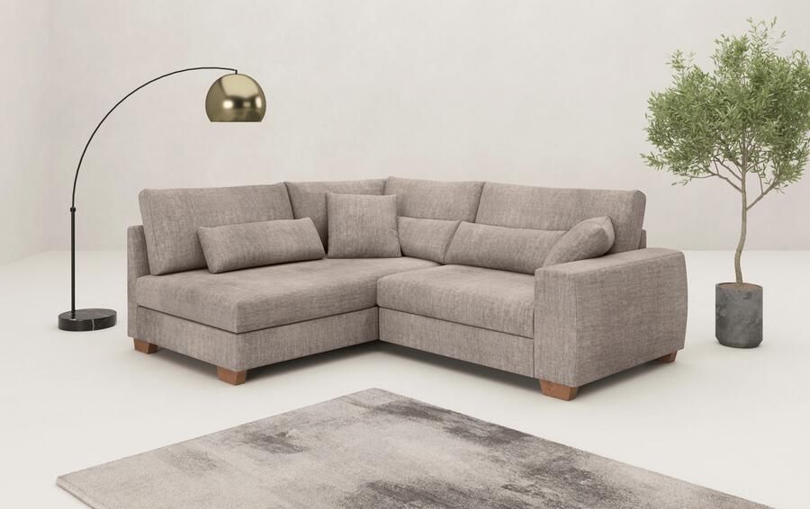 Mr. Couch Hoekbank Helena L-vorm met pocketvering optioneel met slaapfunctie