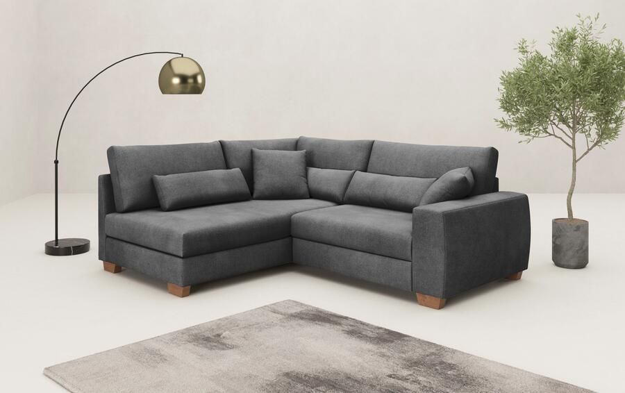 Mr. Couch Hoekbank Helena L-vorm met pocketvering optioneel met slaapfunctie