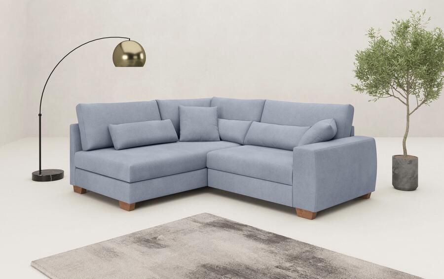 Mr. Couch Hoekbank Helena L-vorm Met pocketvering optioneel met slaapfunctie en pocketvering - Foto 2