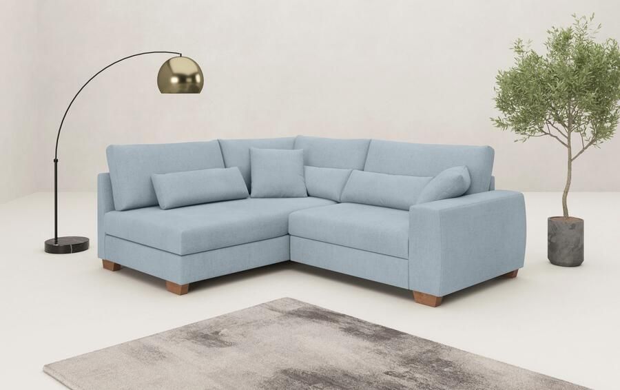 Mr. Couch Hoekbank Helena L-vorm met pocketvering optioneel met slaapfunctie