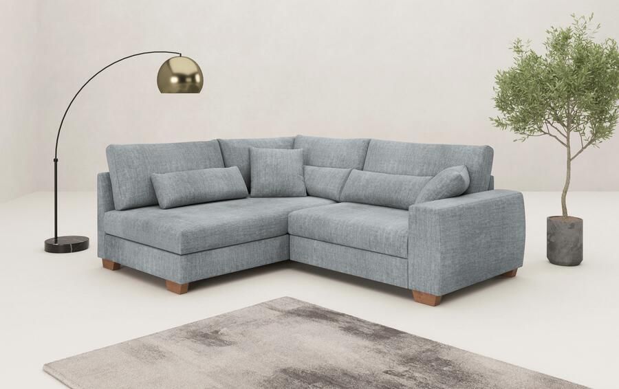 Mr. Couch Hoekbank Helena L-vorm Met pocketvering optioneel met slaapfunctie en pocketvering - Foto 2