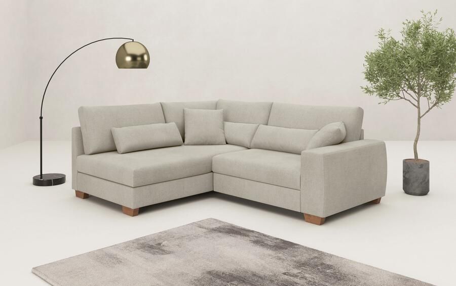 Mr. Couch Hoekbank Helena L-vorm met pocketvering optioneel met slaapfunctie