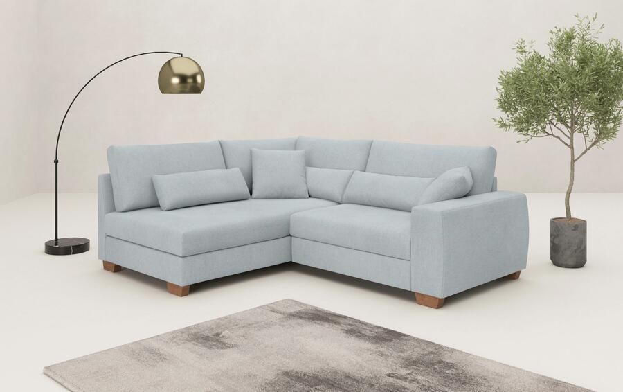 Mr. Couch Hoekbank Helena L-vorm met pocketvering optioneel met slaapfunctie