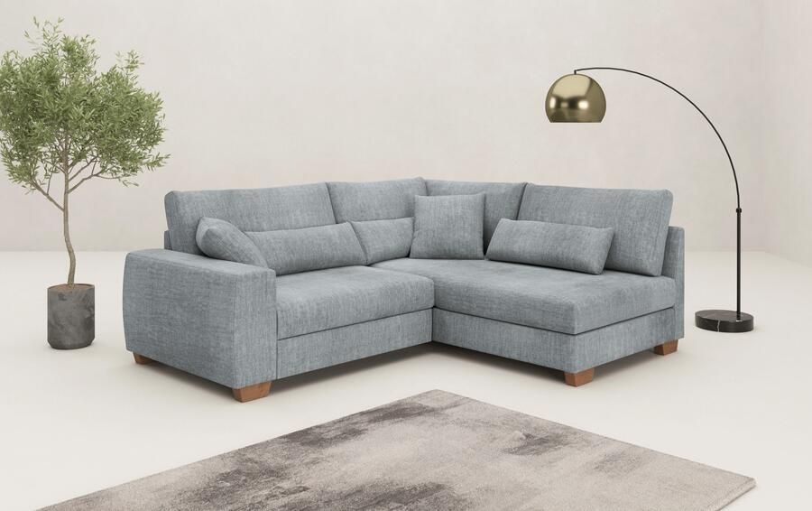 Mr. Couch Hoekbank Helena L-vorm met pocketvering optioneel met slaapfunctie