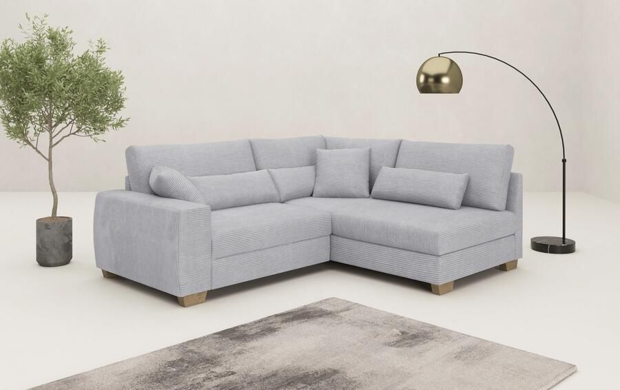 Mr. Couch Hoekbank Helena L-vorm met pocketvering optioneel met slaapfunctie