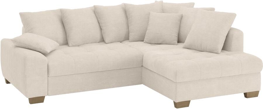 Mr. Couch Hoekbank Nikita II L-vorm Keuze met bedfunctie bedlade & RGB-LED-verlichting - Foto 3