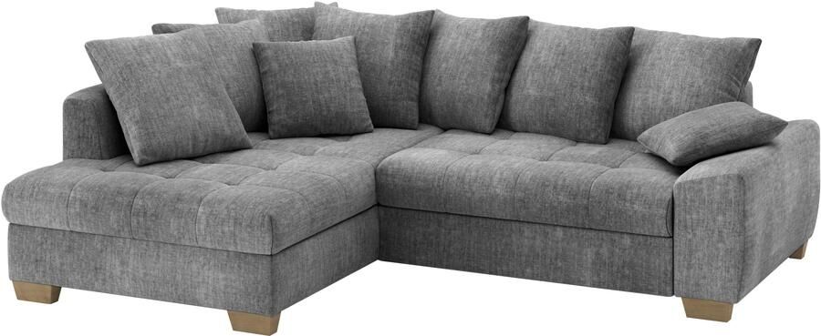 Mr. Couch Hoekbank Nikita II L-vorm Keuze met bedfunctie bedlade & RGB-LED-verlichting - Foto 3