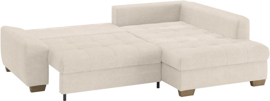 Mr. Couch Hoekbank Nikita II L-vorm Keuze met bedfunctie bedlade & RGB-LED-verlichting - Foto 2