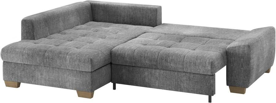 Mr. Couch Hoekbank Nikita II L-vorm Keuze met bedfunctie bedlade & RGB-LED-verlichting - Foto 2