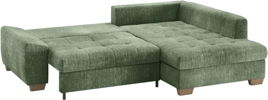 Mr. Couch Hoekbank Nikita II L-vorm Keuze met bedfunctie bedlade & RGB-LED-verlichting - Foto 2