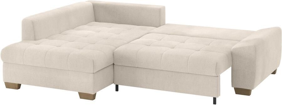 Mr. Couch Hoekbank Nikita II L-vorm Keuze met bedfunctie bedlade & RGB-LED-verlichting - Foto 2